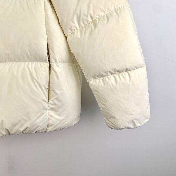 Moncler 22 Jotty Collection off-white logo patch down jacket - Picture 4 of 9